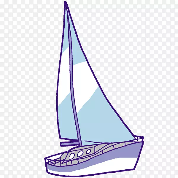帆船插图.船帆图.船帆