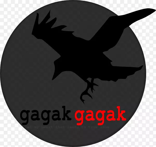 乌鸦png图片的艺术阴影-gagak班凯