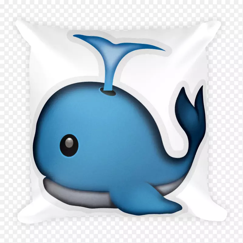 鲸鱼表情符号动物插图.表情符号