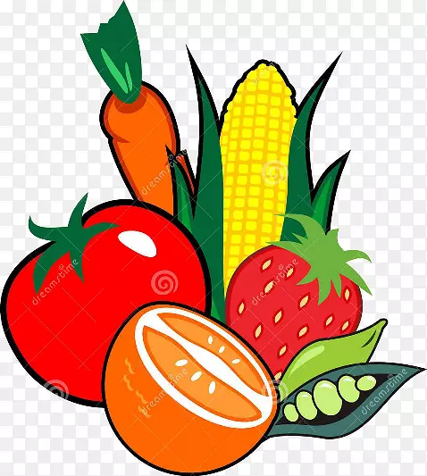 剪贴画水果蔬菜食品