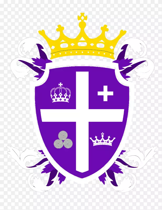 剪贴画品牌标志紫色-Minerva符号