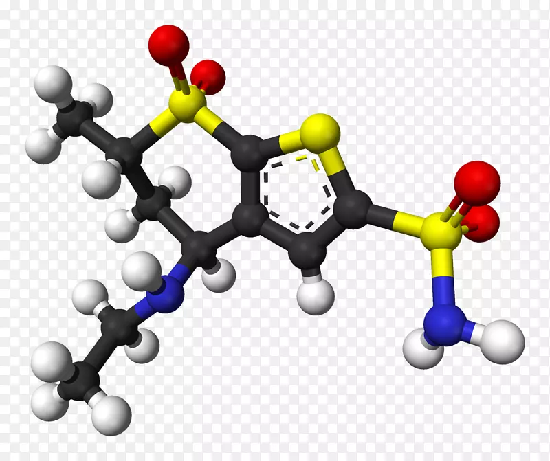 多佐酰胺分子式化学分子结构乙酰唑胺