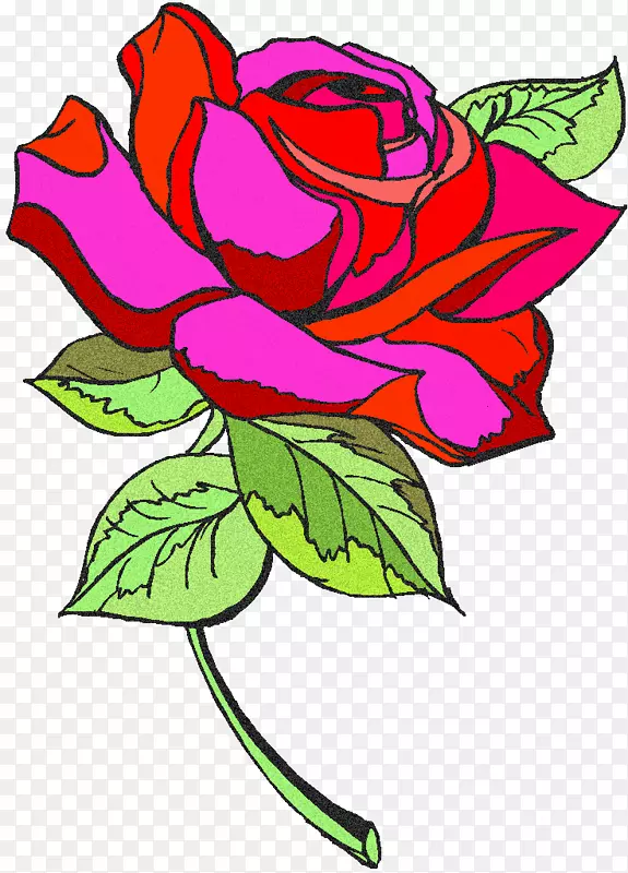 花设计花园玫瑰粉红色法国玫瑰海滩玫瑰花香玫瑰