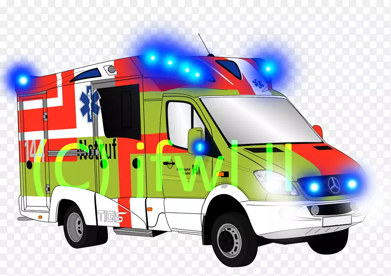 救护车剪辑艺术紧急png图片