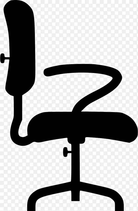办公椅和桌椅剪贴画图形插图-椅子