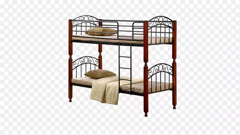 床架，双层床，家具，桌床