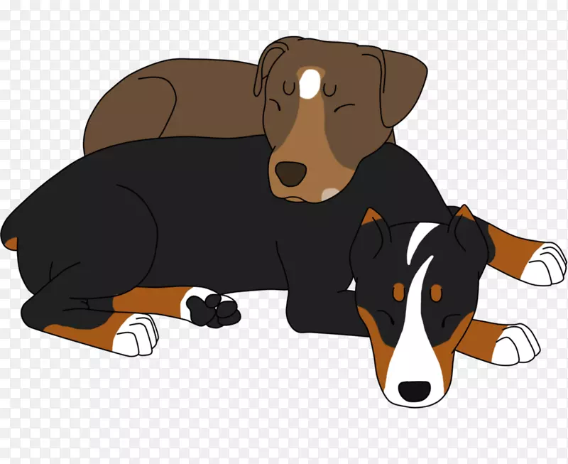 小狗繁殖插图卡通-小狗