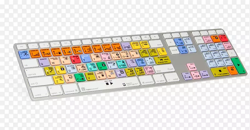 电脑键盘逻辑键盘苹果逻辑PROx苹果MacBookpro逻辑快捷键-苹果