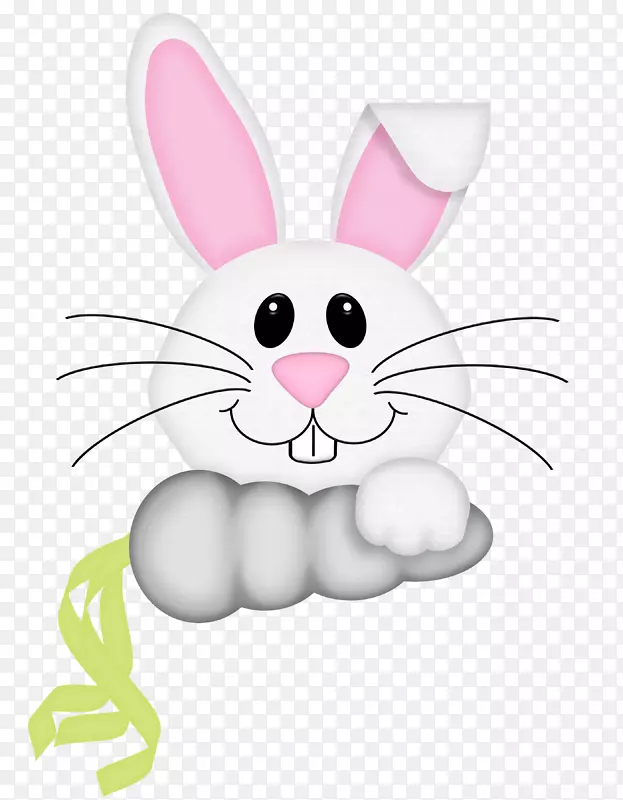 复活节兔子复活节彩蛋复活节篮子婚礼邀请函-兔子