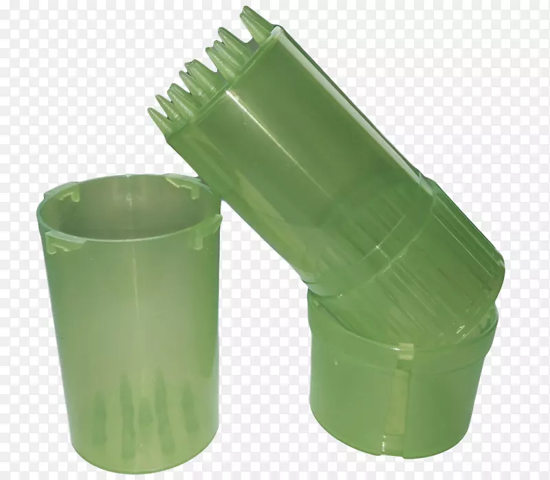 保持器储存容器w/内置研磨机塑料容器水粉红色带盖子的塑料桶