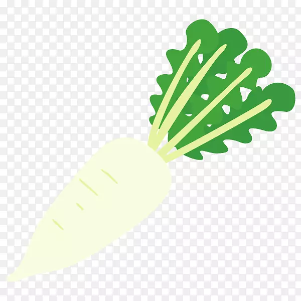 蔬菜图形产品设计叶线