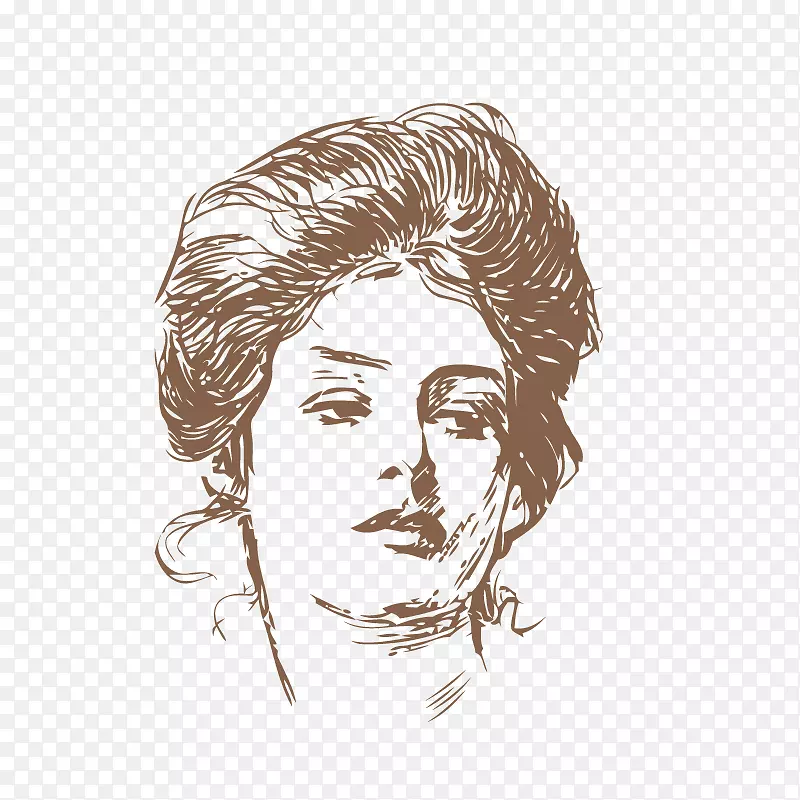 查尔斯·达纳·吉布森，美利坚合众国吉布森女孩，寡妇和她的朋友插画-古典女性