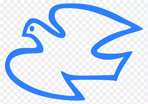 鸽子和鸽子作为象征岩石鸽子剪贴画形象-喜鸽