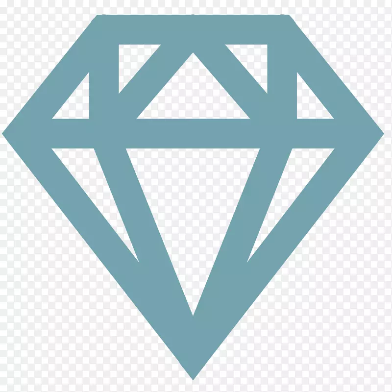 电脑图标钻石字体令人敬畏的宝石-钻石