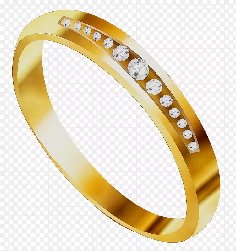 结婚戒指，银金饰
