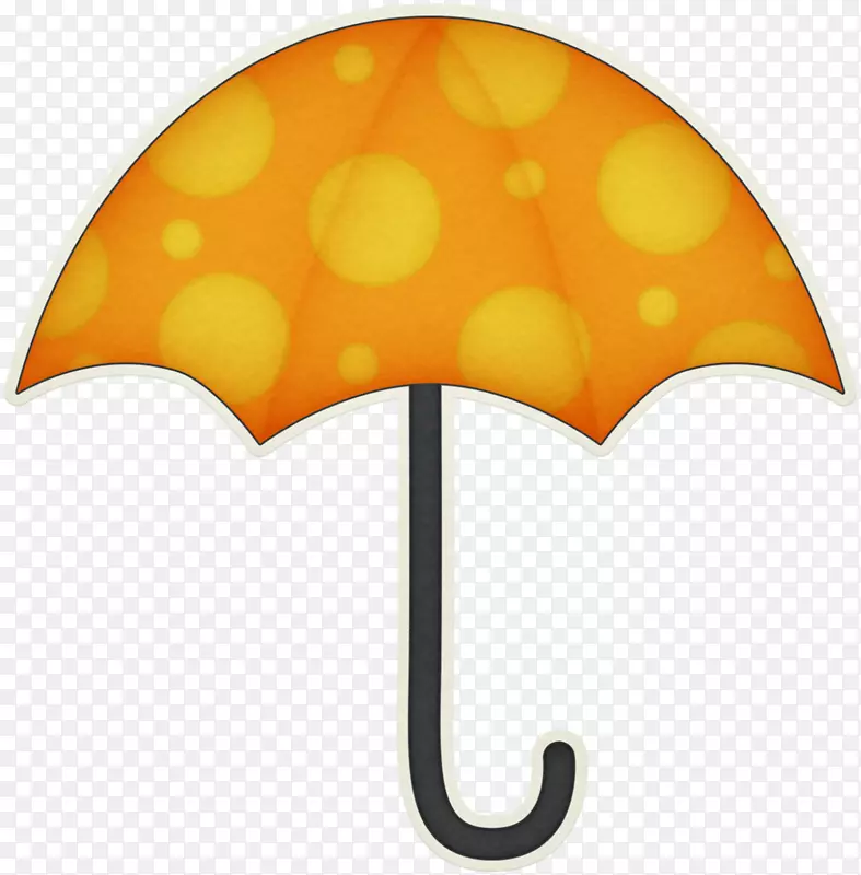 雨伞图像云闪电天空卡通