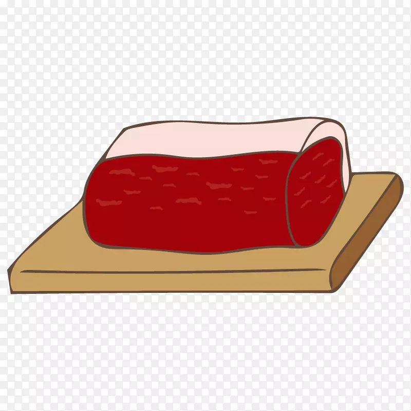 剪贴画猪肉腰部产品设计.肉