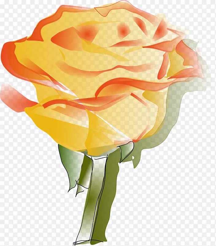玫瑰图形剪辑艺术png图片花玫瑰