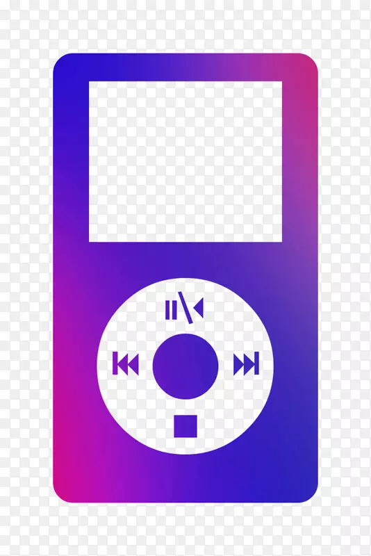iPod mp3播放器产品设计紫色