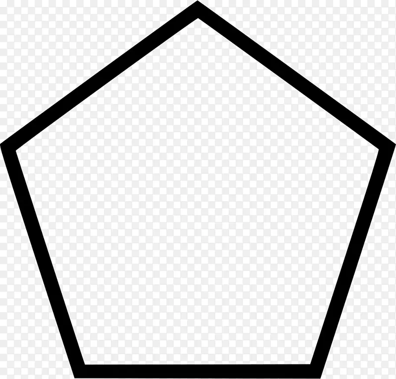 普通多边形五边形png图片计算机图标形状
