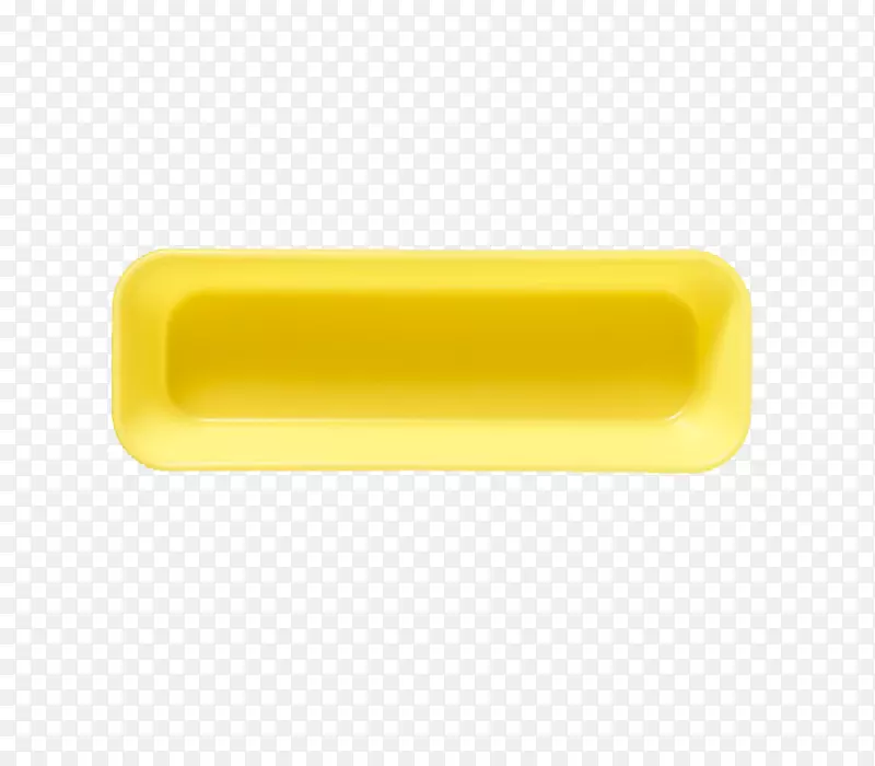 黄色产品设计矩形绷带传单