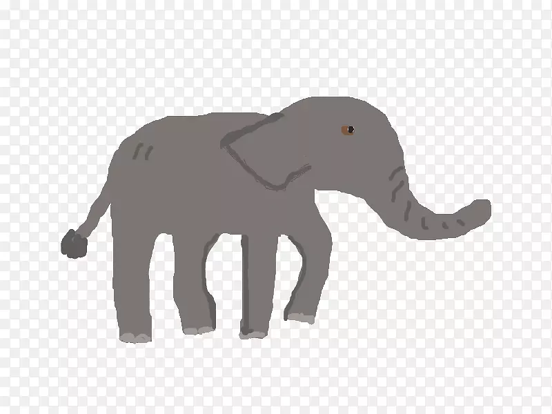 印度象非洲象产品设计陆地动物.伺服图形