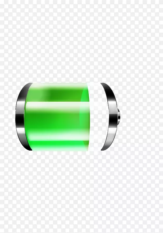 绿色产品设计圆柱形按钮