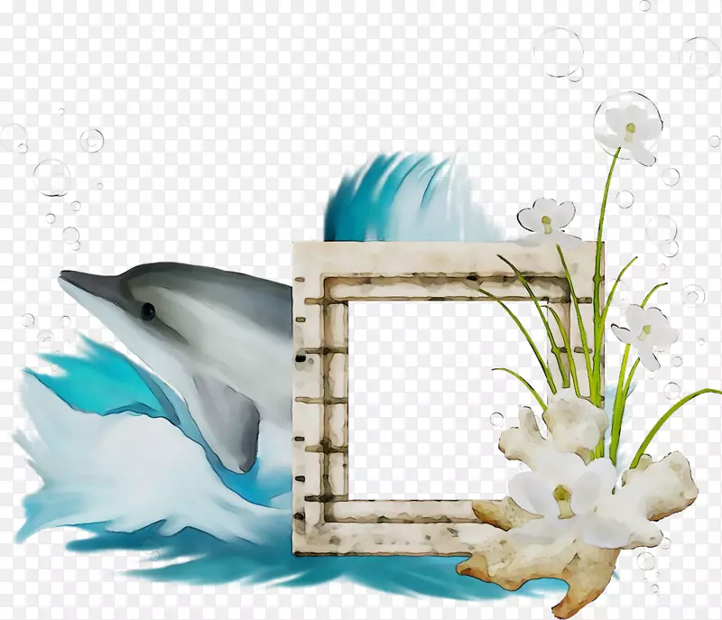 海豚桌面壁纸海洋生物产品设计