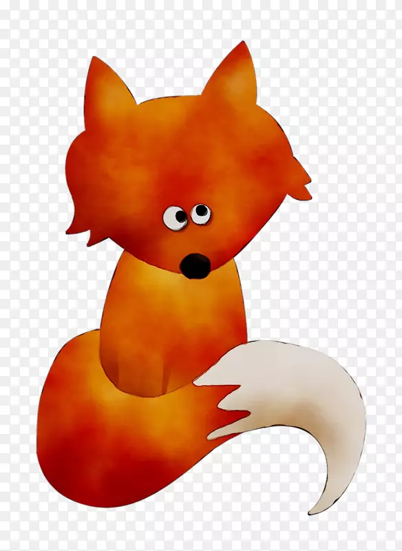 胡须红狐狸鼻子橙色S.A。