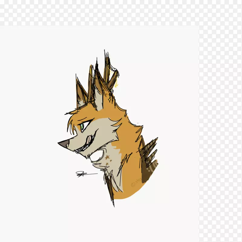 红狐插图卡通动物狐狸新闻-贝斯蒂图案