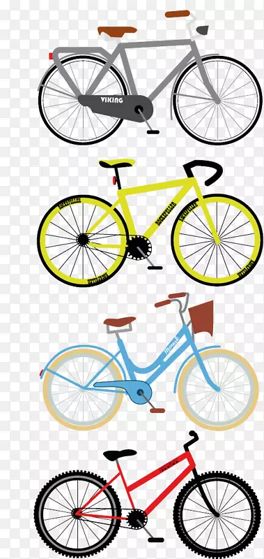 自行车车轮，自行车架，道路自行车贴纸.自行车
