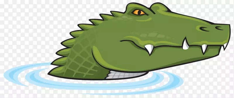 鳄鱼夹艺术鳄鱼插图png图片.鳄鱼