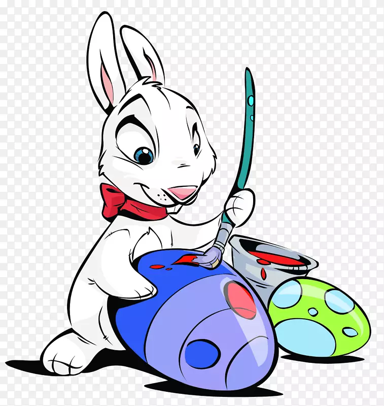 png图片剪辑艺术绘画图像复活节兔子