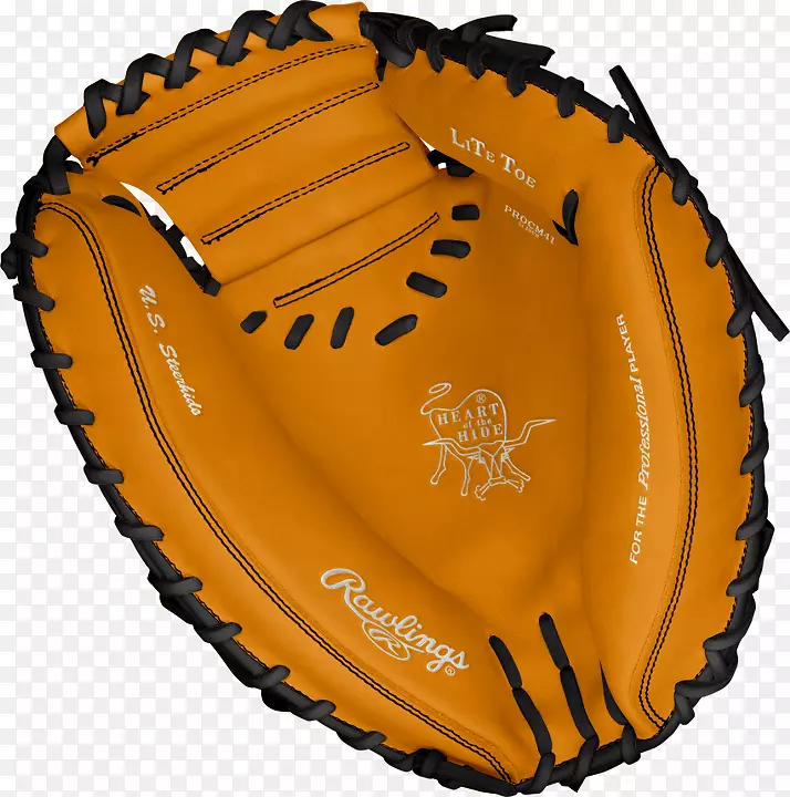 棒球手套罗林斯隐藏第一垒捕手的心棒球手套夹.PNG防护装备