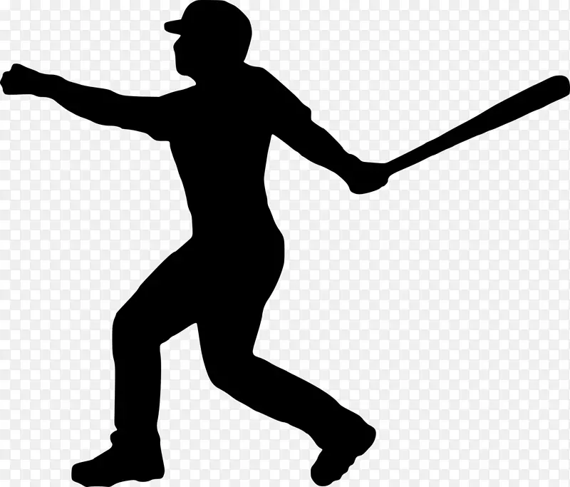 棒球运动员剪辑艺术垒球棒球手-棒球剪贴画PNG SVG