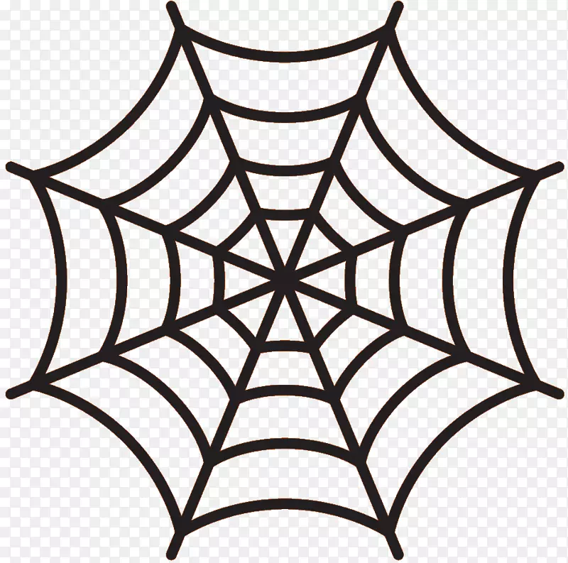 蜘蛛网图形插图png图片.