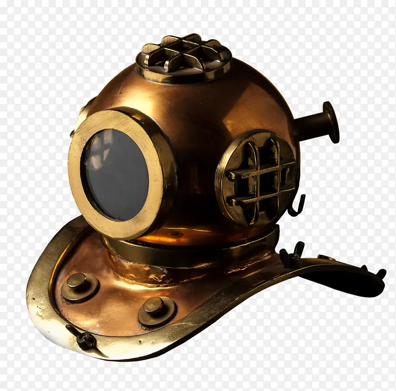 水下潜水 潜水头盔 潜水钟