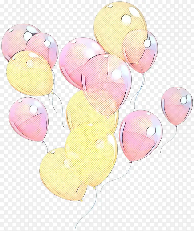 气球 动物 粉色