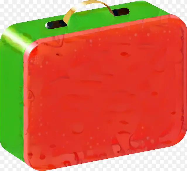 长方形 午餐盒 红色