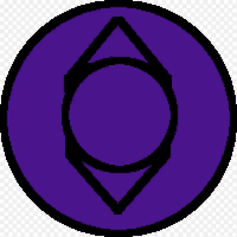 紫色 对称 圆形