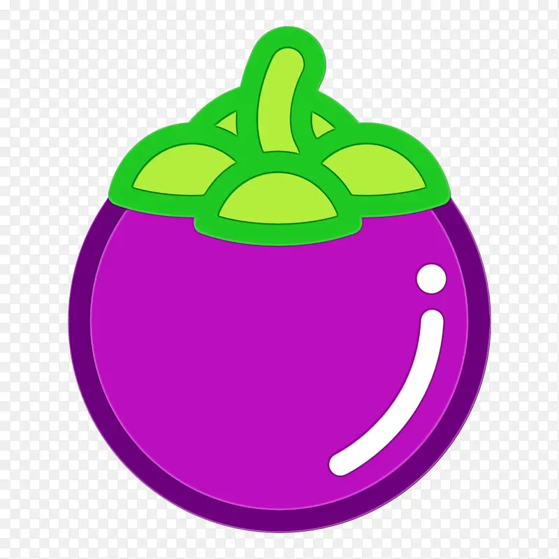 水果 紫色 绿色