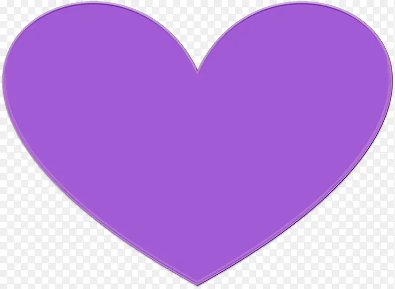 心形 紫心形 边框和框架