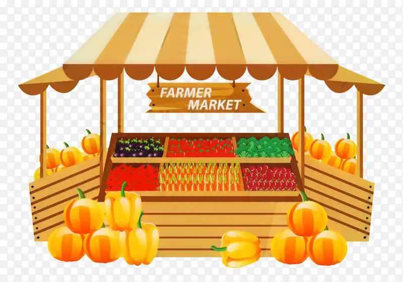 农贸市场 农场主 蔬菜