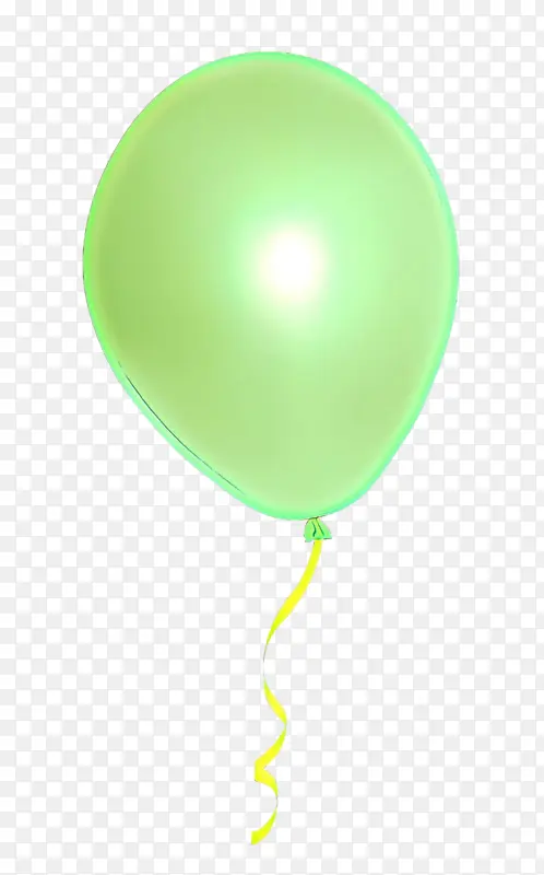 气球 绿色 黄色