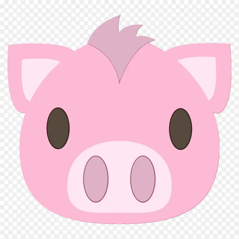 猪 表情符号 贴纸