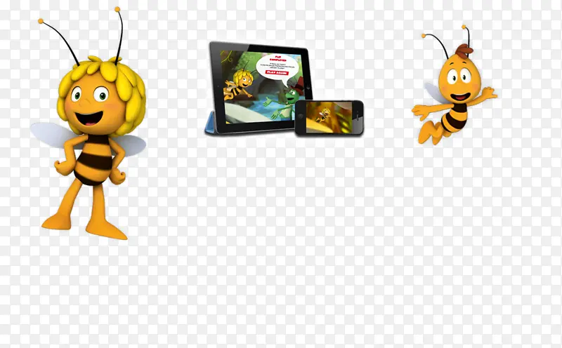 玛雅蜜蜂 蜜蜂 卡通