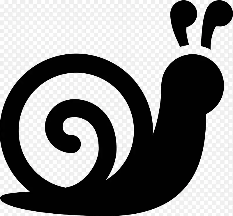 蜗牛 苹果色表情符号 腹足动物