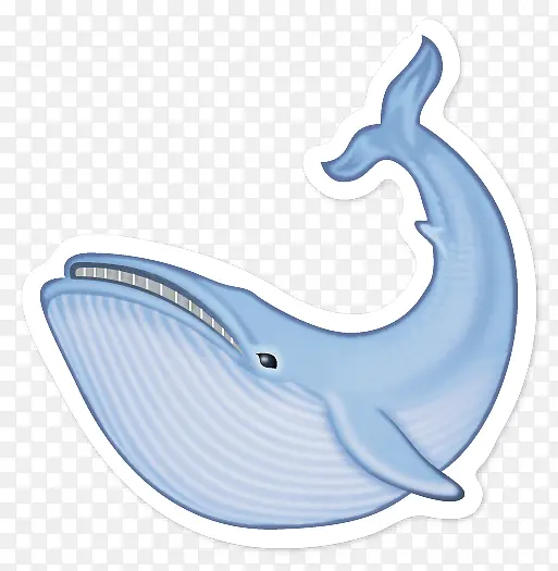 鲸鱼 表情符号 贴纸