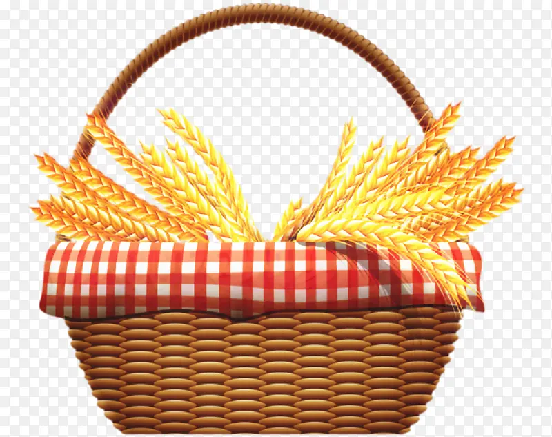 采购产品篮子 小麦 野餐篮子