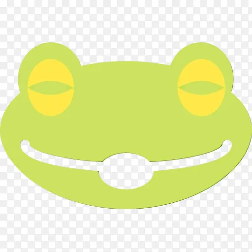 青蛙 绿色 黄色